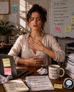 Return to your body when stress takes over